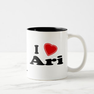 Taza Bicolor Amo Ari