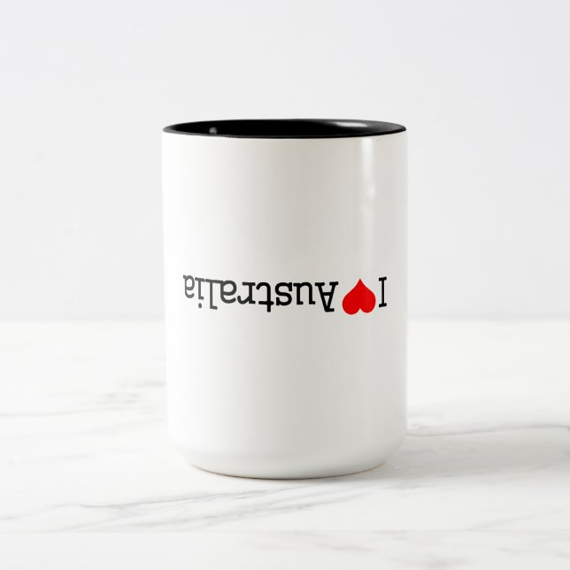Taza Bicolor Amo Australia (Centro)