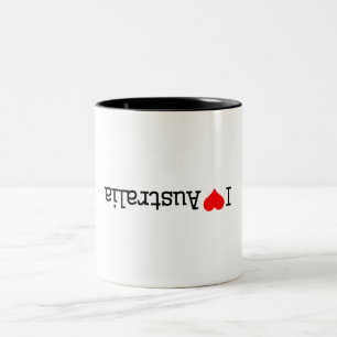 Taza Bicolor Amo Australia