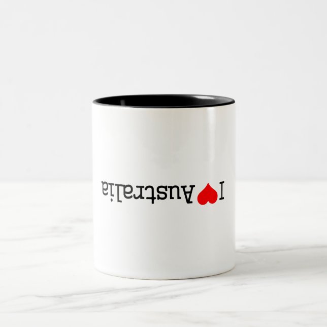 Taza Bicolor Amo Australia (Centro)