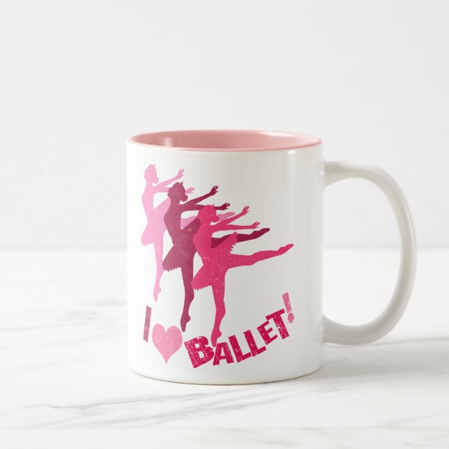 Taza Bicolor Amo ballet (Derecha)