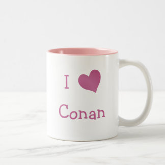 Taza Bicolor Amo Conan
