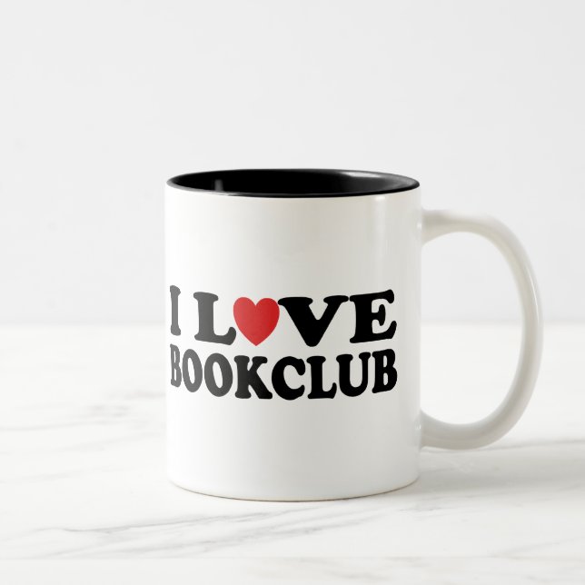 Taza Bicolor Amo el Bookclub (Derecha)