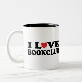 Taza Bicolor Amo el Bookclub