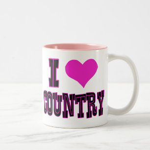 Taza Bicolor Amo el país