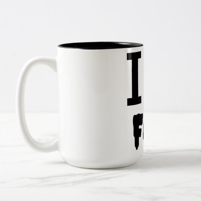 Taza Bicolor Amo Fall (Izquierda)