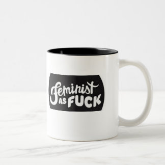 Taza Bicolor Amo feminismo