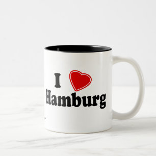 Taza Bicolor Amo Hamburgo