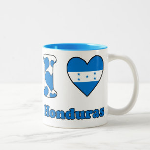 Taza Bicolor Amo Honduras