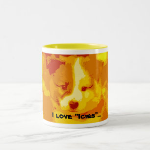 Taza Bicolor Amo "Icies"...