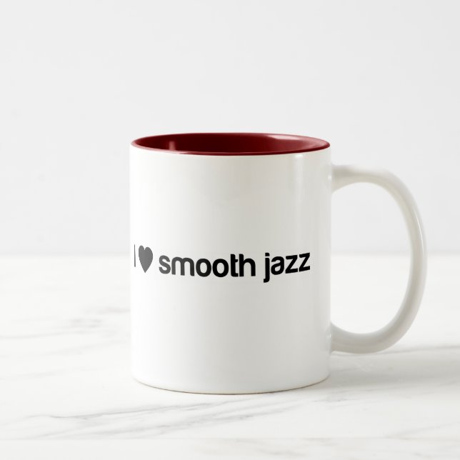 Taza Bicolor Amo jazz liso (Derecha)