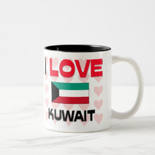 Taza Bicolor Amo Kuwait
