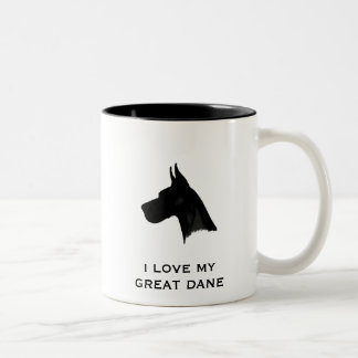 TAZA BICOLOR AMO MI GREAT DANE