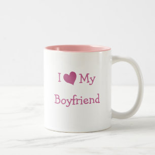 Taza Bicolor Amo Mi Novio Mug