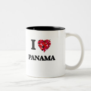 Taza Bicolor Amo Panamá