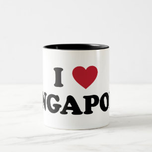 Taza Bicolor Amo Singapur
