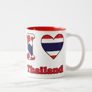 Taza Bicolor Amo Tailandia
