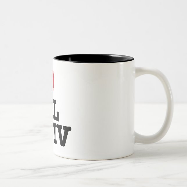 Taza Bicolor Amo Tel Aviv Mug (Derecha)