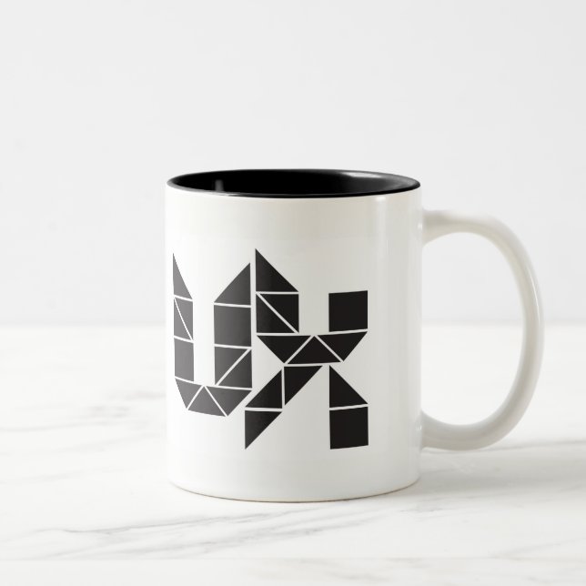 Taza Bicolor Amo UX (Derecha)