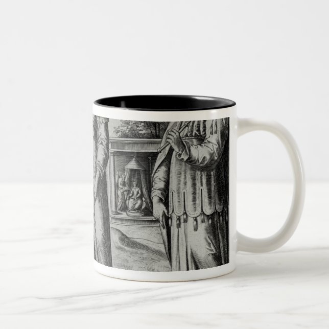 Taza Bicolor Amon y Josiah de Manasseh (Derecha)