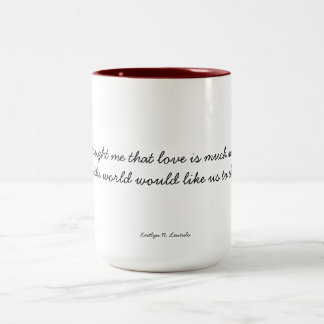 Taza Bicolor Amor