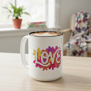 TAZA BICOLOR AMOR