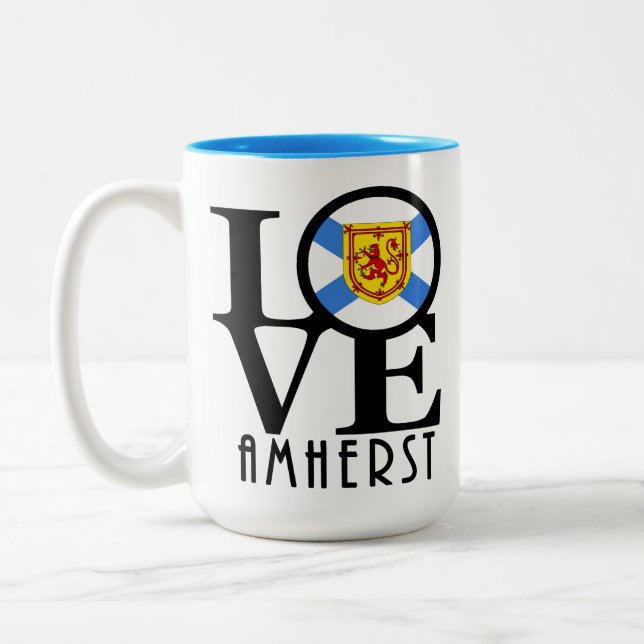 Taza Bicolor AMOR Amherst NS 15oz (Izquierda)