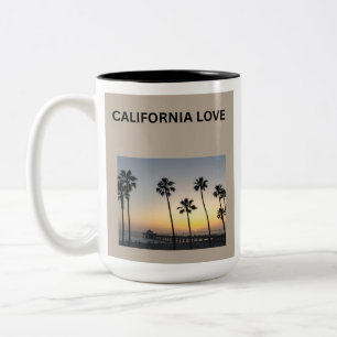 Taza Bicolor Amor Californiano ❤️