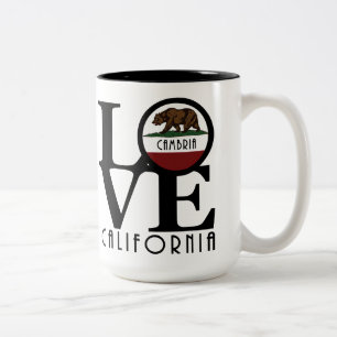 Taza Bicolor AMOR Cambria 13oz