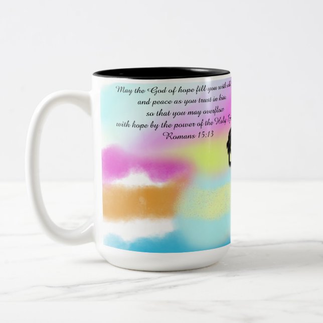 Taza Bicolor Amor de Dios (Izquierda)