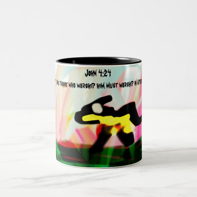 Taza Bicolor Amor de Dios (Centro)
