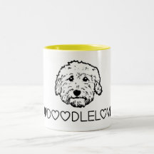¡Amor de Goldendoodle! Perro lindo del Doodle
