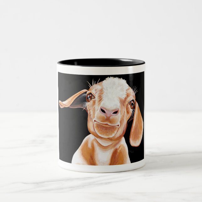 Taza Bicolor Amor de la cabra (Centro)