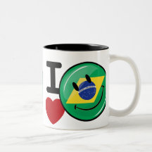 Amor de la cara sonriente del Brasil