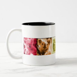 Taza Bicolor Amor de la koala