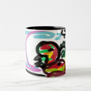 Taza Bicolor Amor de las serpientes