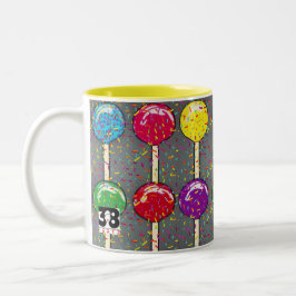 Taza Bicolor Amor de Lollipop