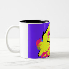 Taza Bicolor amor de pulpo 