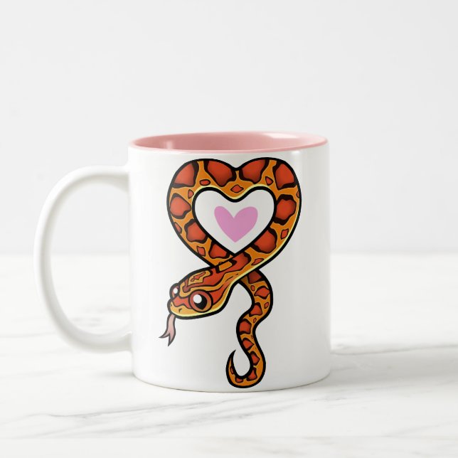 Taza Bicolor Amor de serpiente (Izquierda)