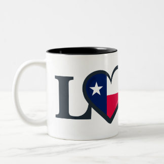 Taza Bicolor Amor de Texas