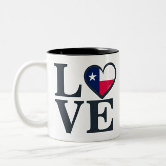 Taza Bicolor Amor de Texas