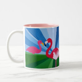 Taza Bicolor ¿Amor del flamenco?