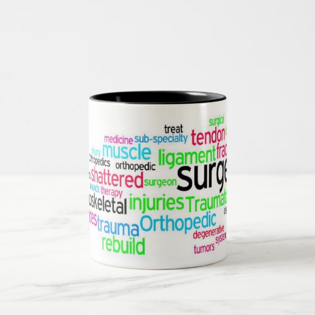 Taza Bicolor Amor del Orthopedics (Centro)