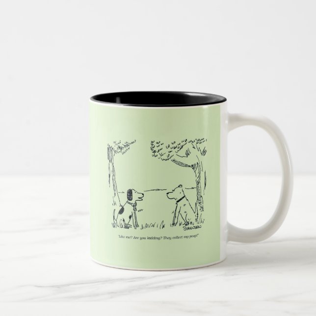 Taza Bicolor Amor del perro (Derecha)