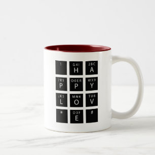 Taza Bicolor Amor feliz