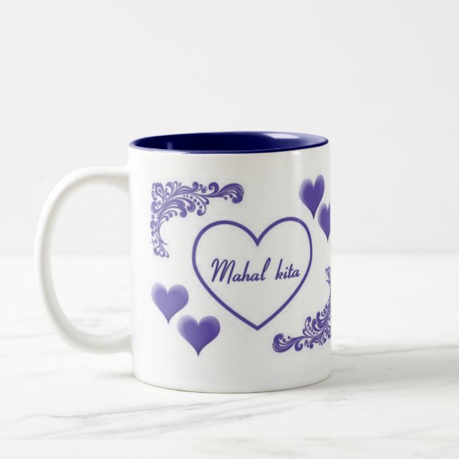Taza Bicolor Amor filipino (Izquierda)