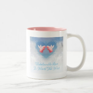 Taza Bicolor Amor increíble