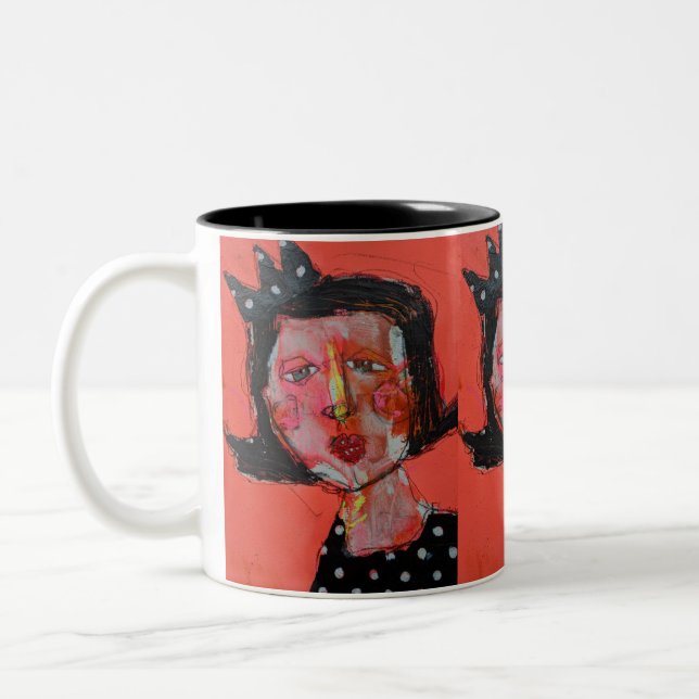 Taza Bicolor Amor inquebrantable 11oz Mug (Izquierda)