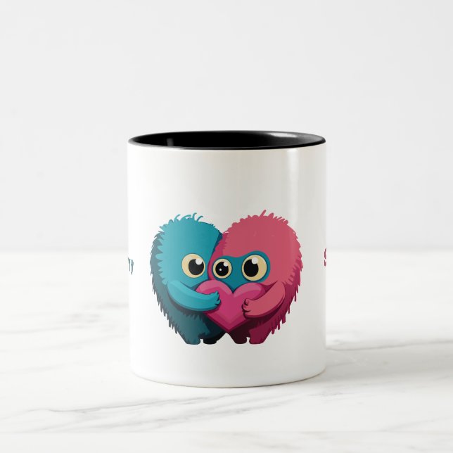 Taza Bicolor Amor monárquico (Centro)