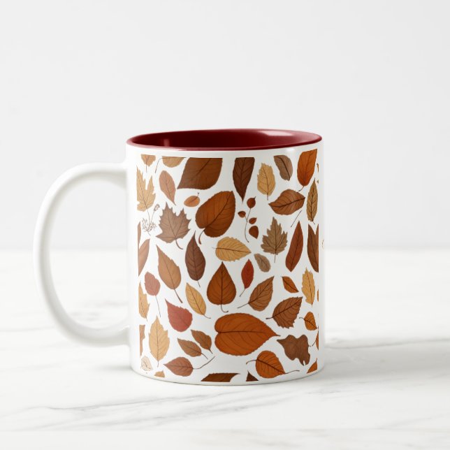Taza Bicolor Amor otoñal (Izquierda)